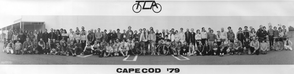 Eastern Tandem Rally Cape Cod 1979 Cirkut panorama numbered sm