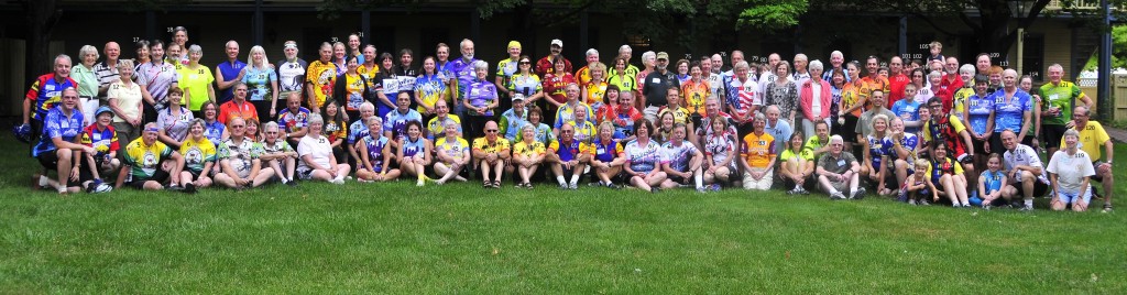 Eastern Tandem Rally Strasburg 2009  panorama numbered sm